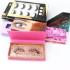 New Arrival 5 Pair Lashes Kit Set with Personalized Logo Silkand Mink Magnetic Eyelashes