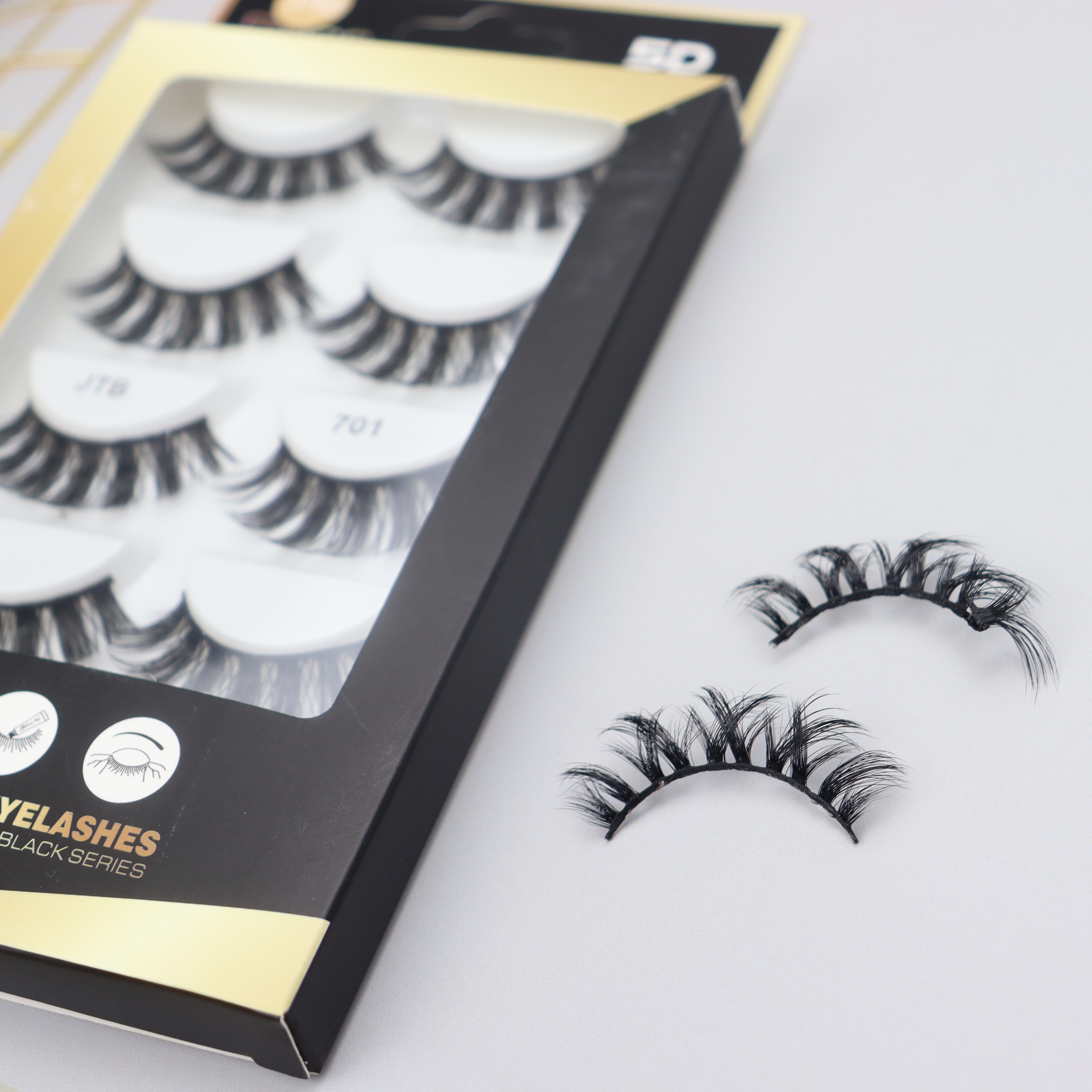 High Quality Halloween Day Makeup Eyelash Wholesale Cheap False Eye Lash