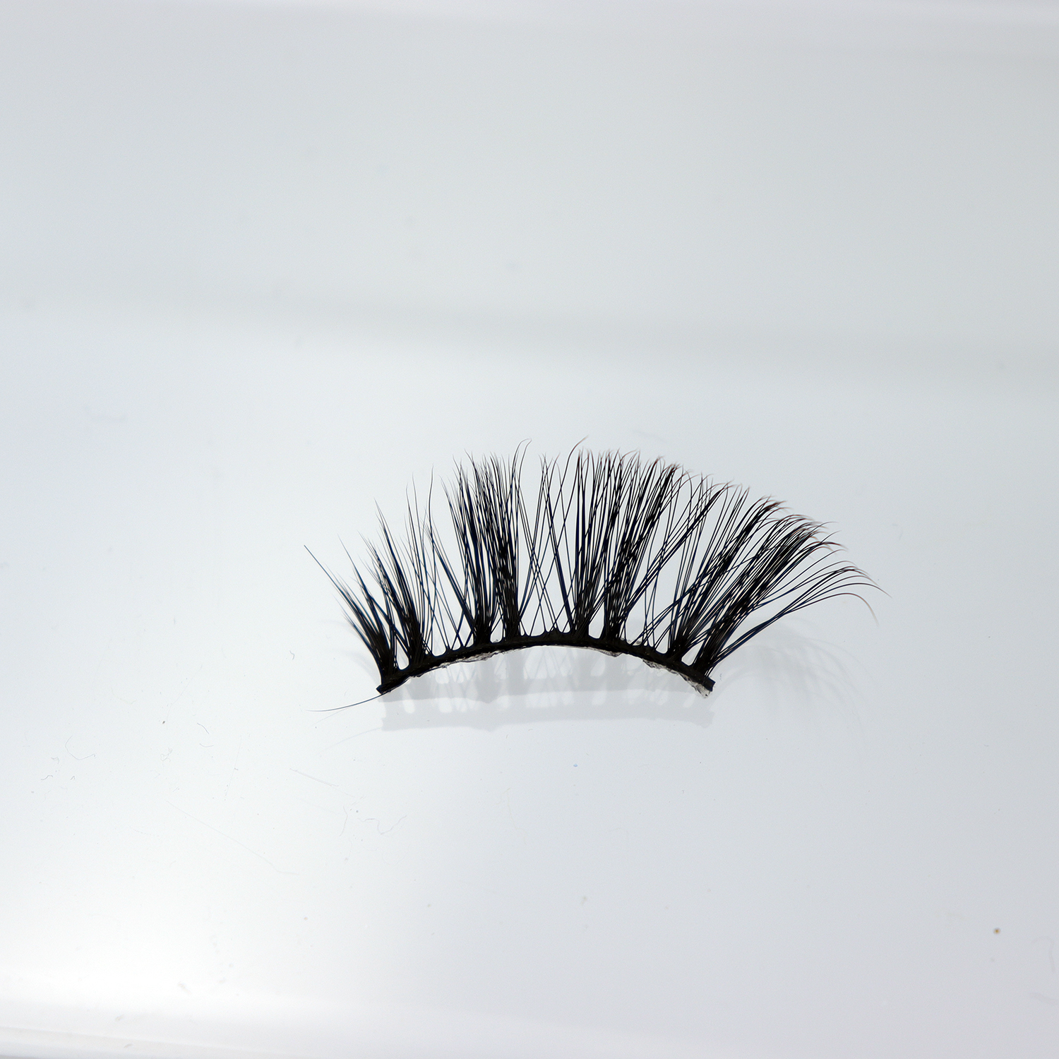 Worldbeauty Real Mink Lash Extensions Private Label 5D Fluffy Vegan Minkcotton Band Eyelashes 3D Natural Luxury Mink Lashes