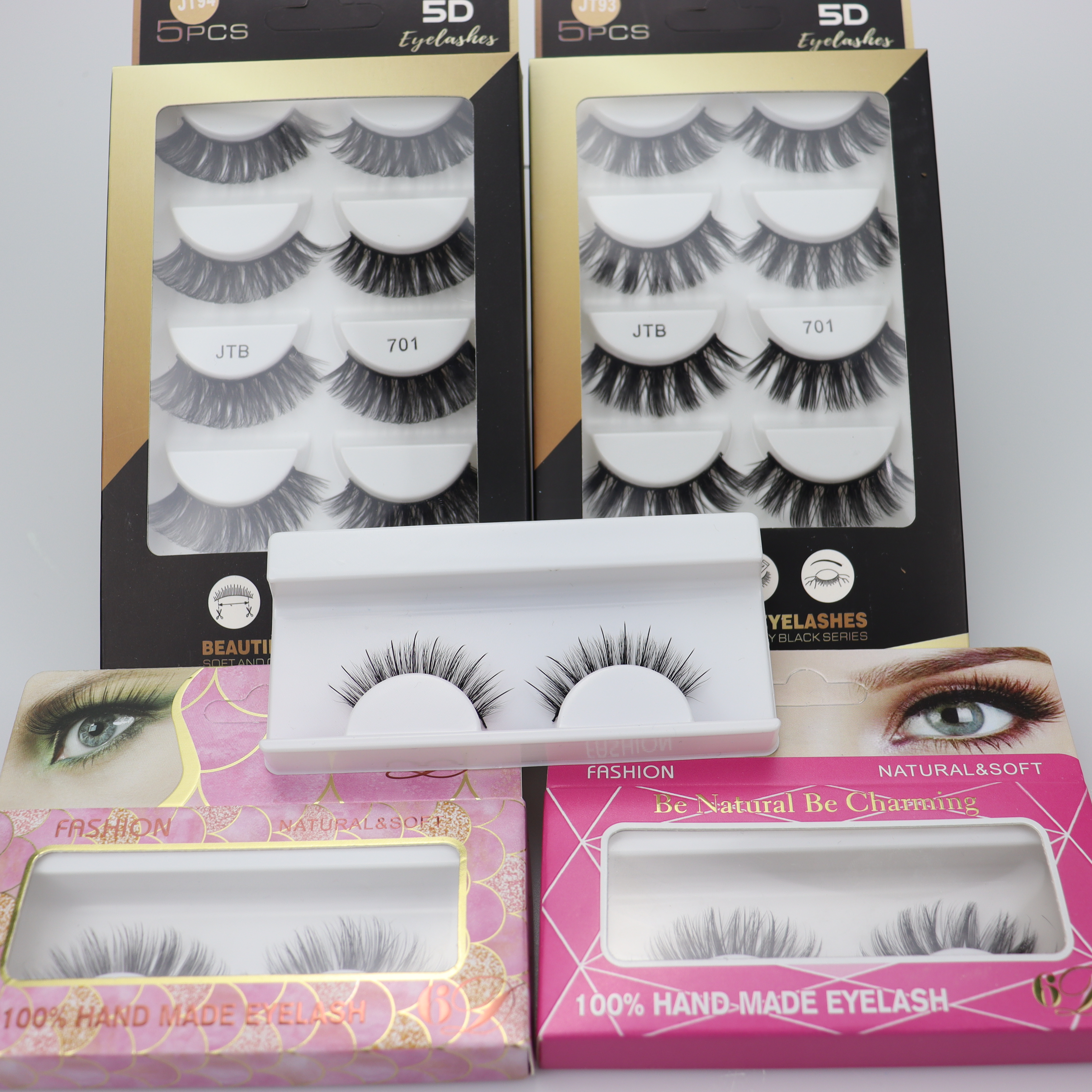 China Wholesale 3D Barbie False Eyelash Faux Mink Eye Lashes