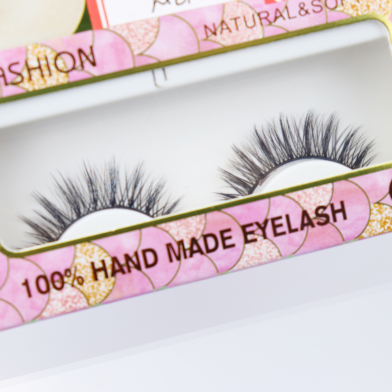 Wholesale High Quality Faux Mink Eyelashes Packaged Eyelashes 3D Eyelash Vendor Make up Lashes