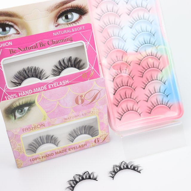 Jintong Black Carton Box or Customized Eye Lashes False Eyelashes